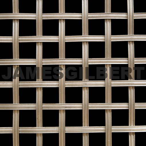 Woven Stainless-Steel Reeded 5mm Square 13mm