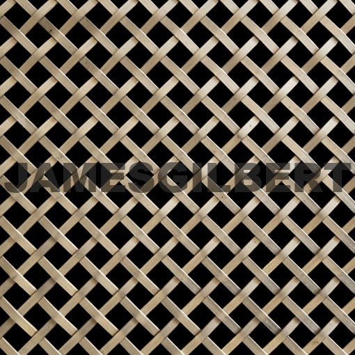 Woven Stainless Steel Reeded 3mm Diamond 6mm